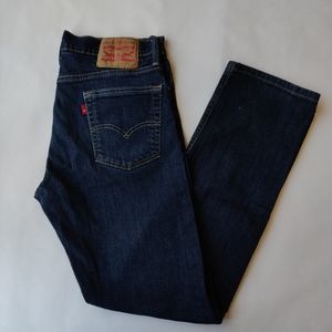 Levi Strauss 513 Dark Blue Jeans W30 L30